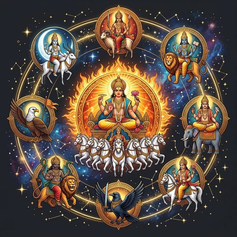 Navagraha Beeja Mantras — All 9 Planets